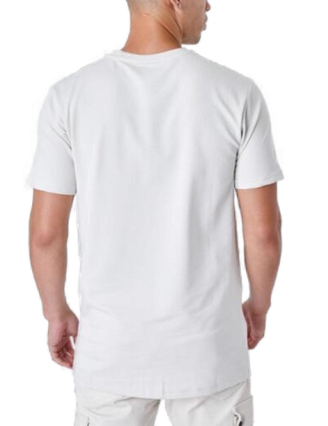 Camiseta ProjectxParis gris logo blanco manga corta unisex