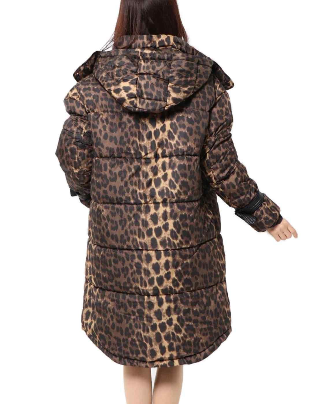 Plumas Guess Thomasia leopardo guateado para mujer