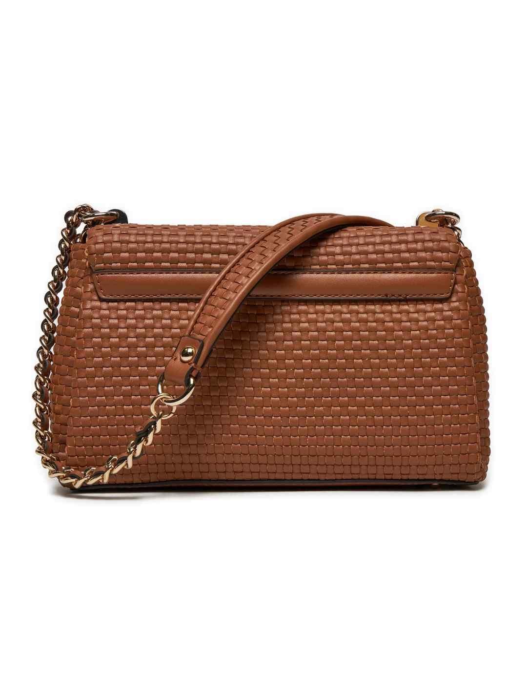 Bolso bandolera Guess Etel marrón para mujer