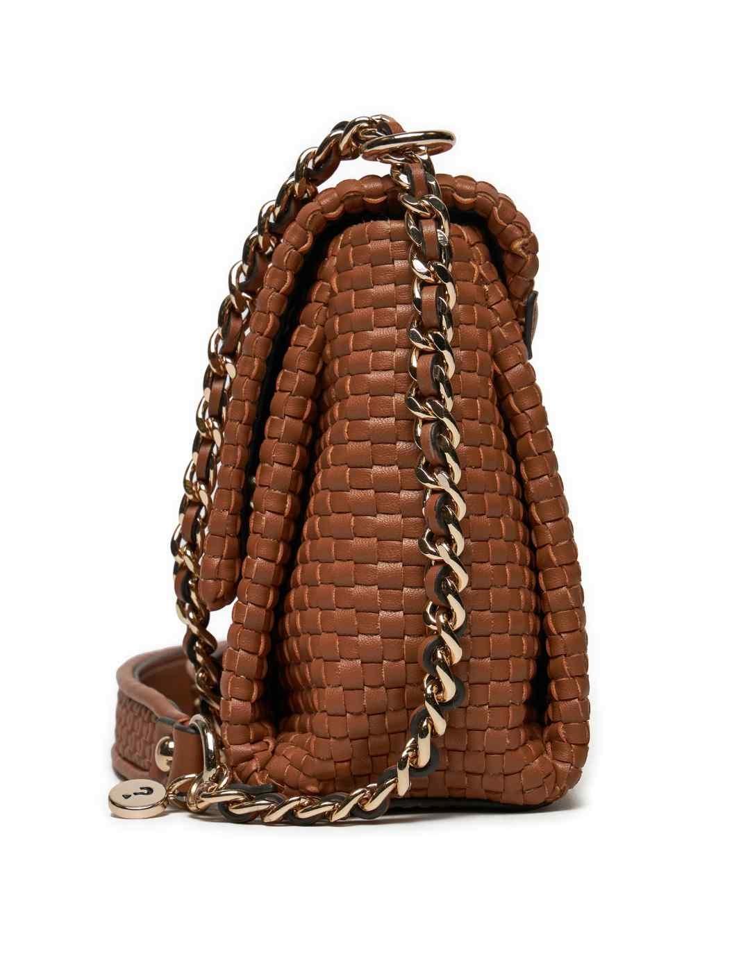 Bolso bandolera Guess Etel marrón para mujer
