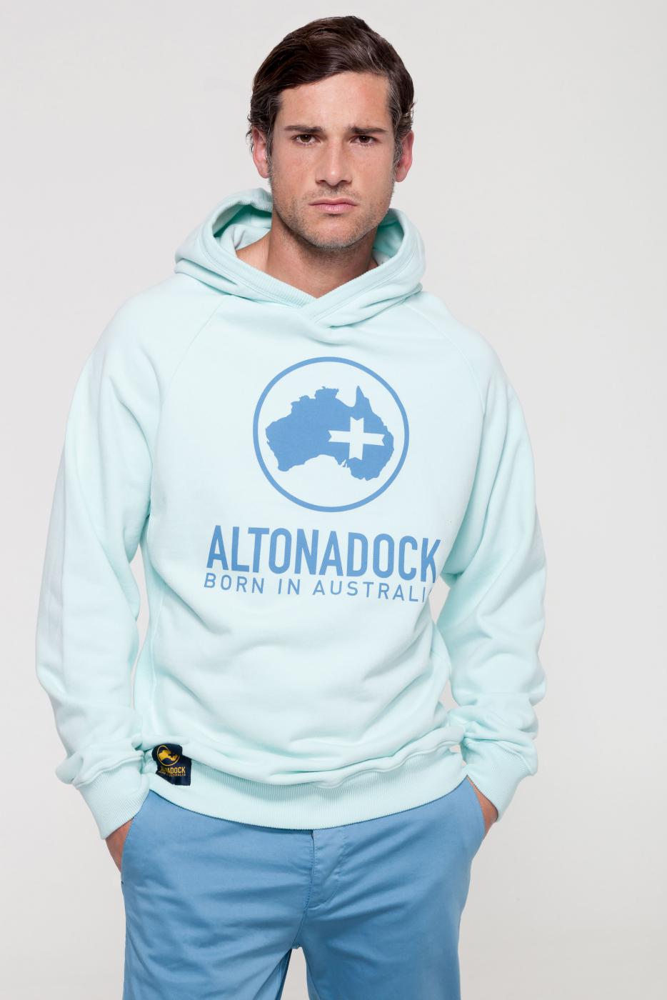 SUDADERA AZUL CLARO-U