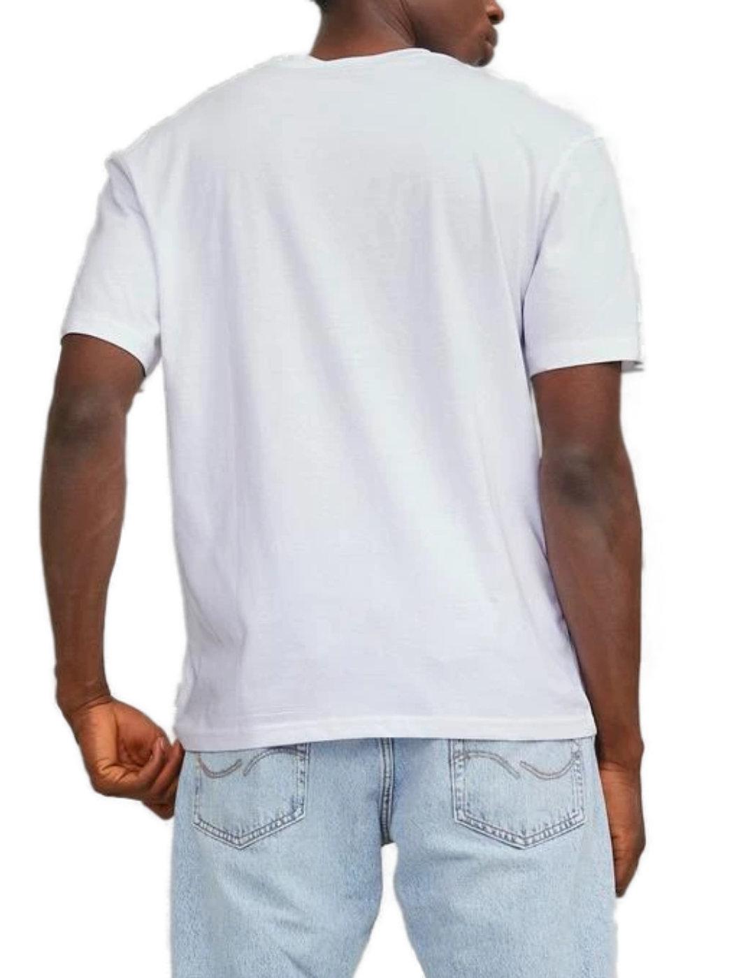Camiseta Jack&Jones Lucca blanco manga corta para hombre