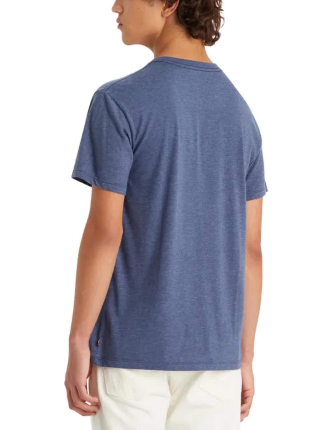 Camiseta Levi's Graphic Tee color azul manga corta hombre
