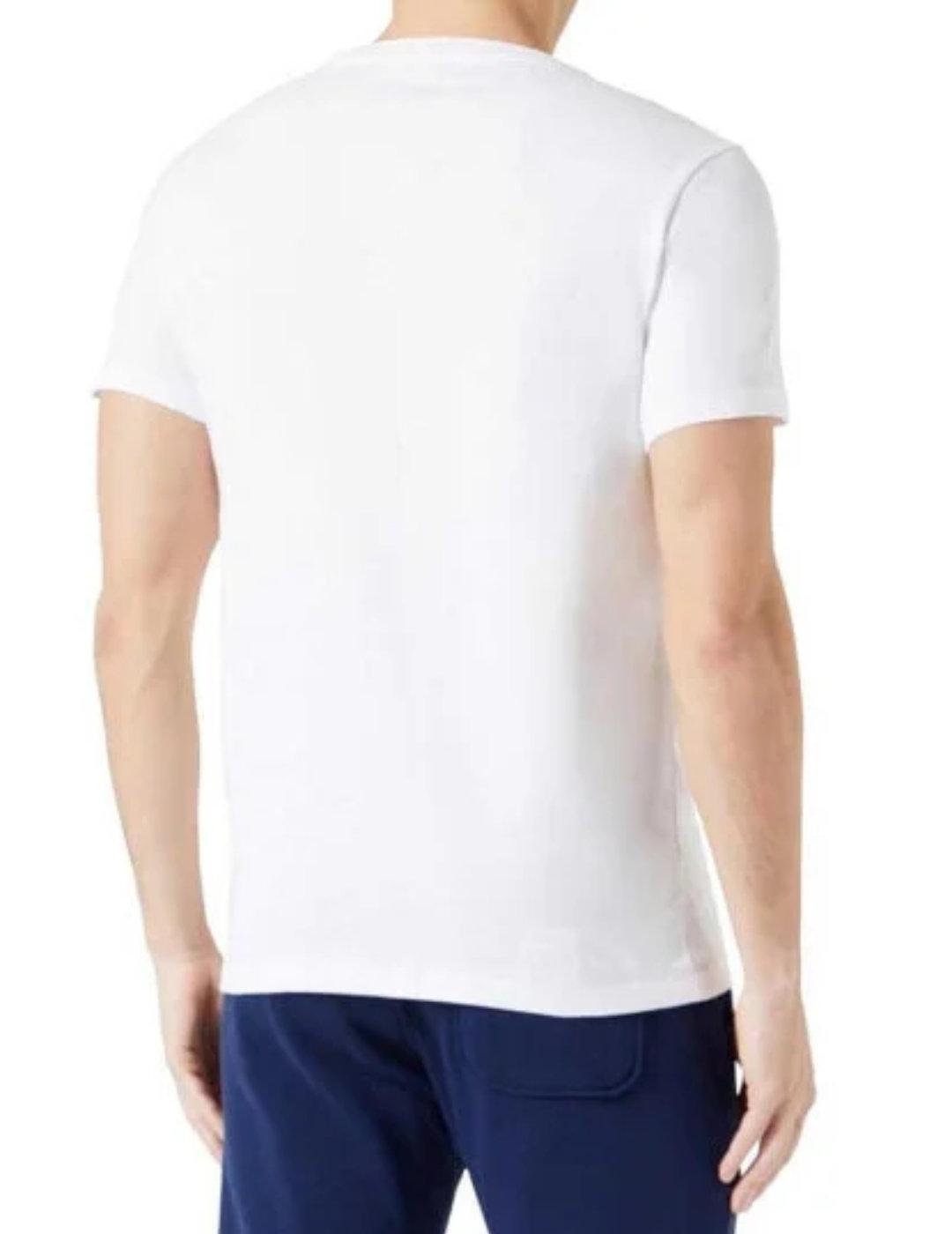 Camiseta Replay blanca calavera manga corta para hombre