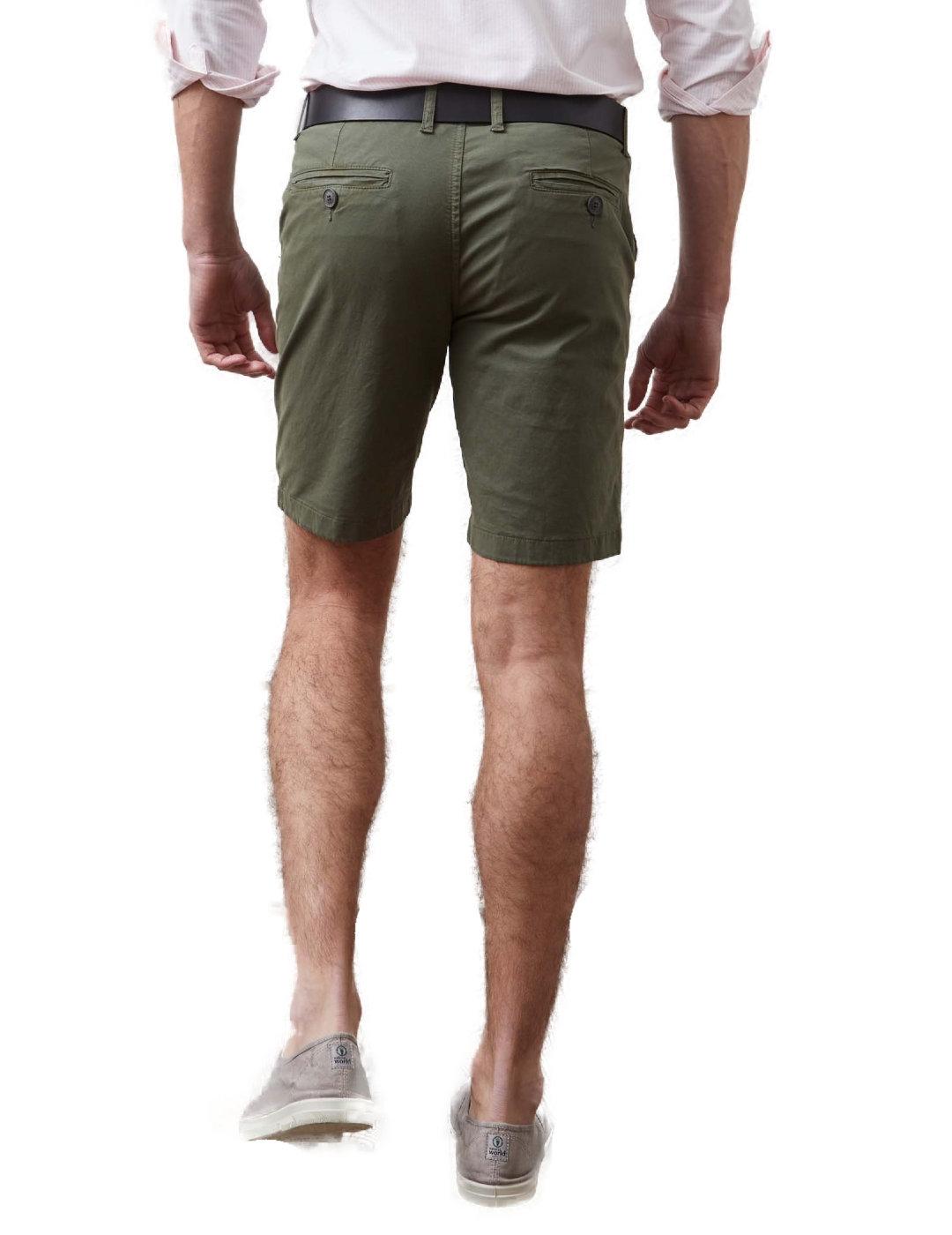 Bermuda Altonadock kaki tipo chino para hombre