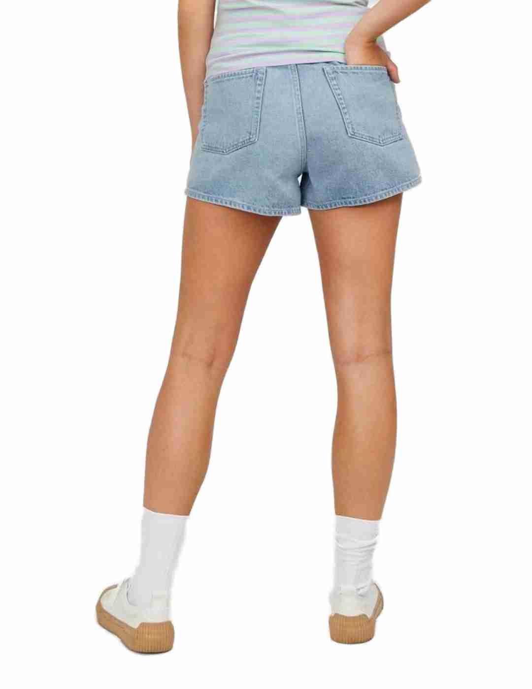 Short JJXX Nany denim azul regular para mujer