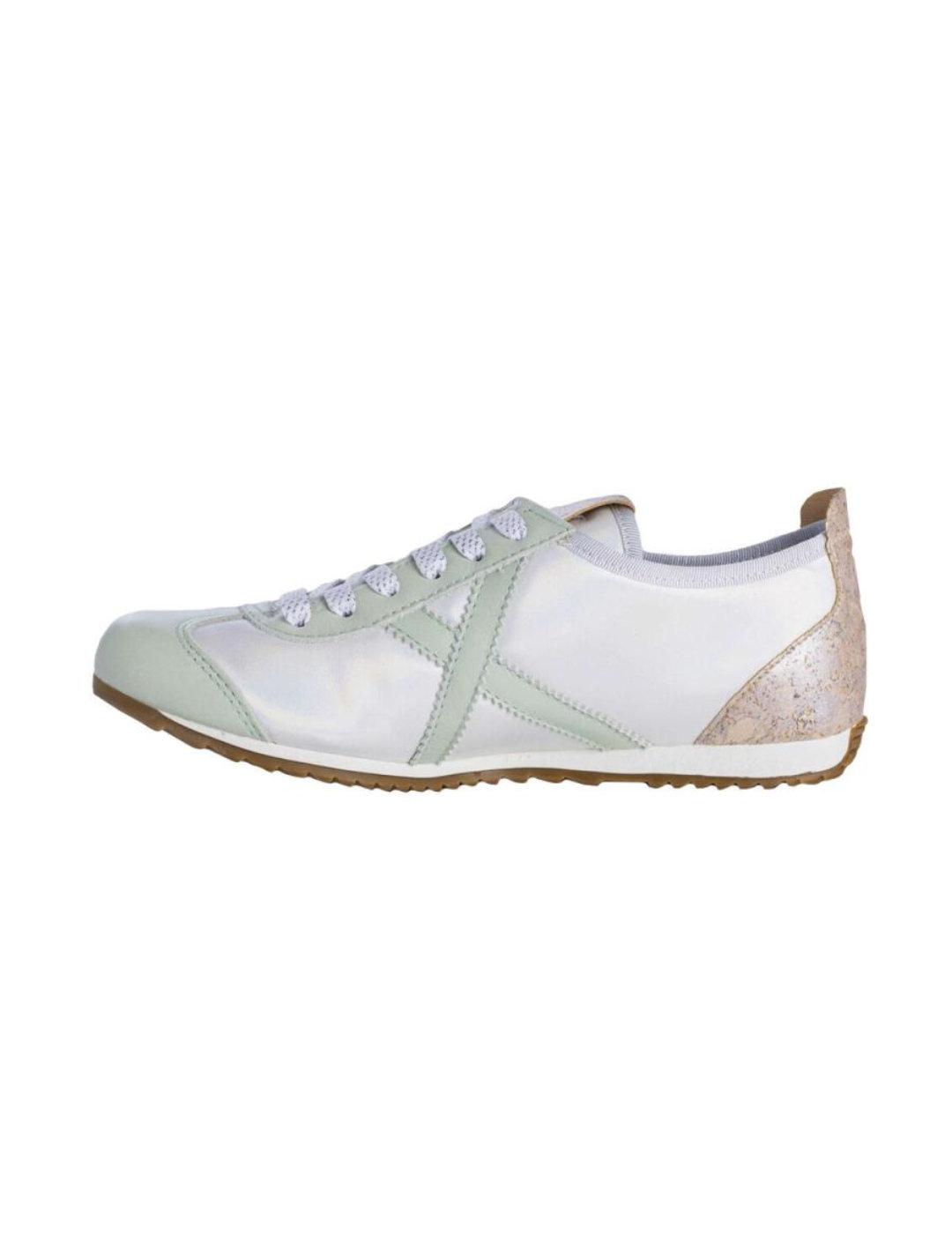 Zapatillas Munich Osaka modelo 524 blanco perla unisex