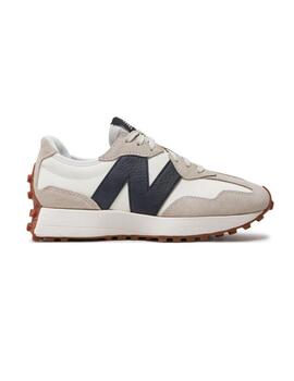Zapatillas New Balance 327 blanca negra unisex-Sf