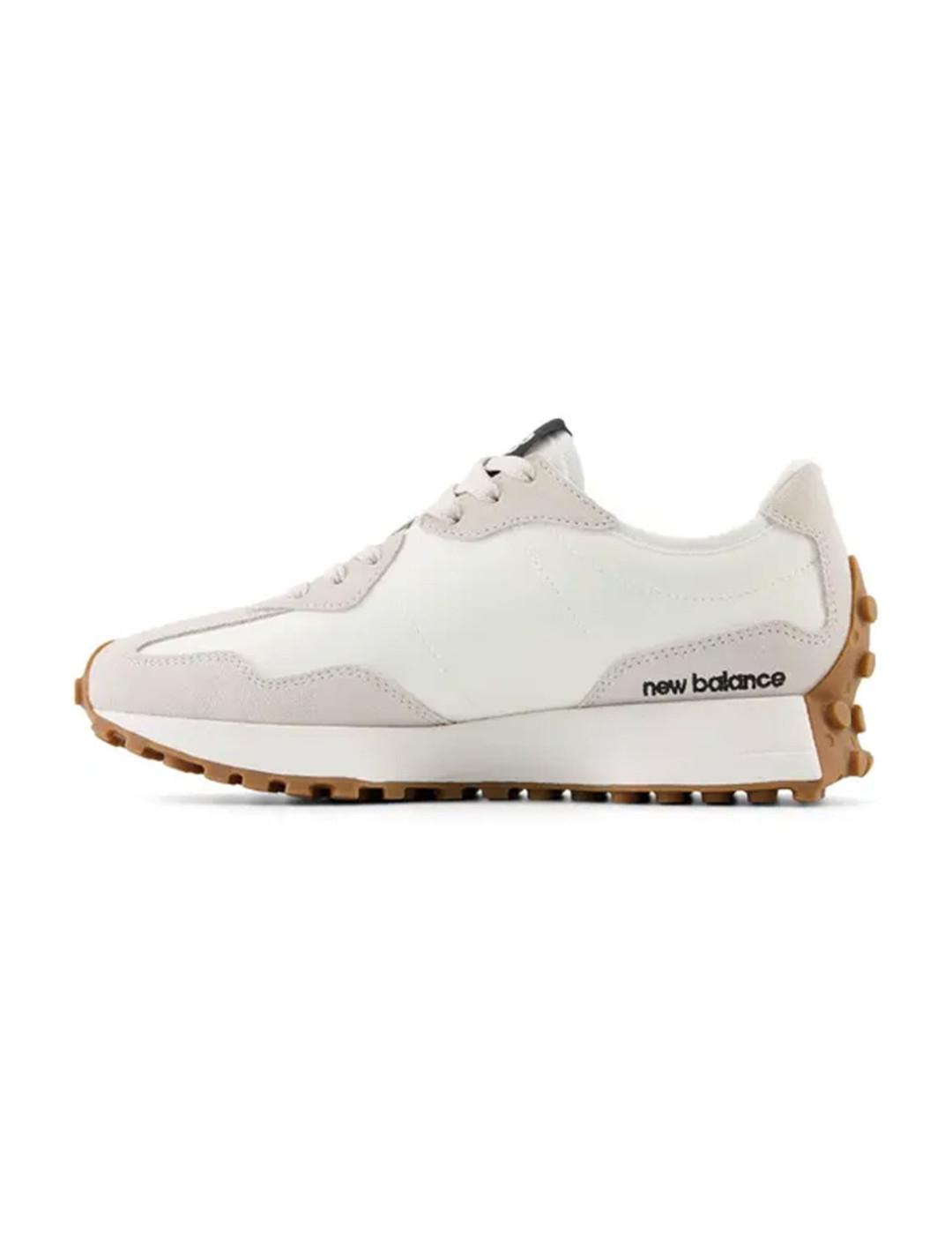 Zapatillas New Balance 327 blanca negra unisex-Sf