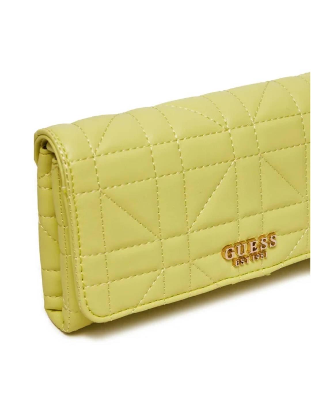 Bolso mini monedero Guess Asia Crossbody lima para mujer