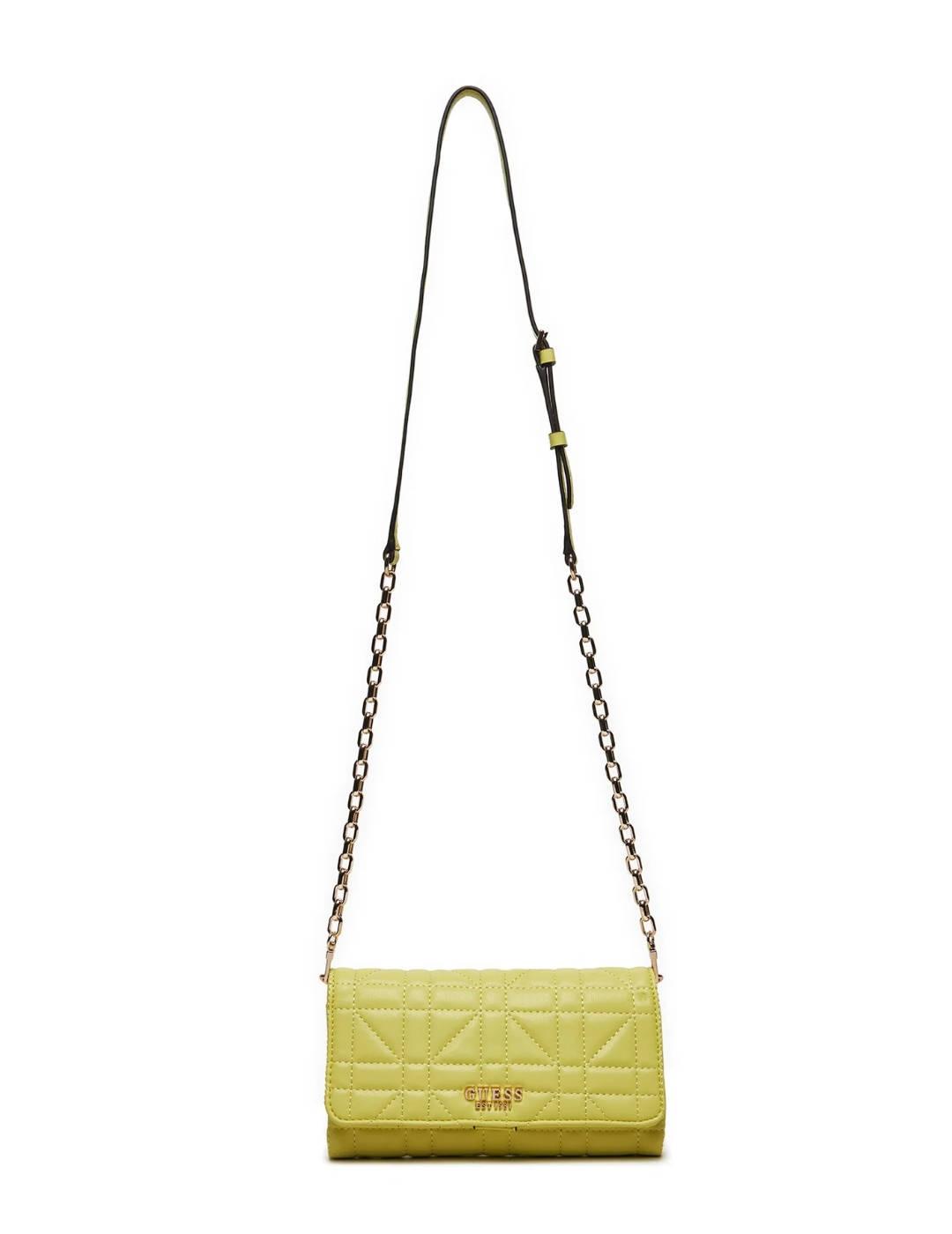 Bolso mini monedero Guess Asia Crossbody lima para mujer