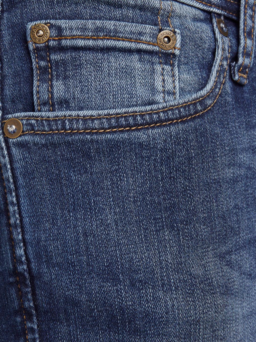 Pantalón vaquero Jack/df01Jones Liam azul skinny de hombre
