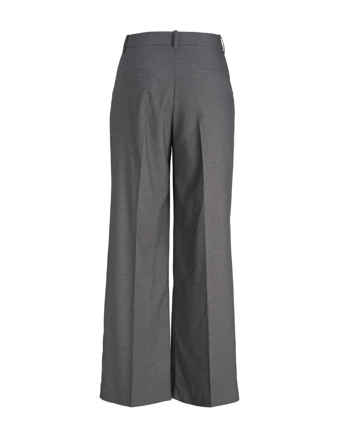 Pantalón de traje JJXX Ellis gris wide para mujer