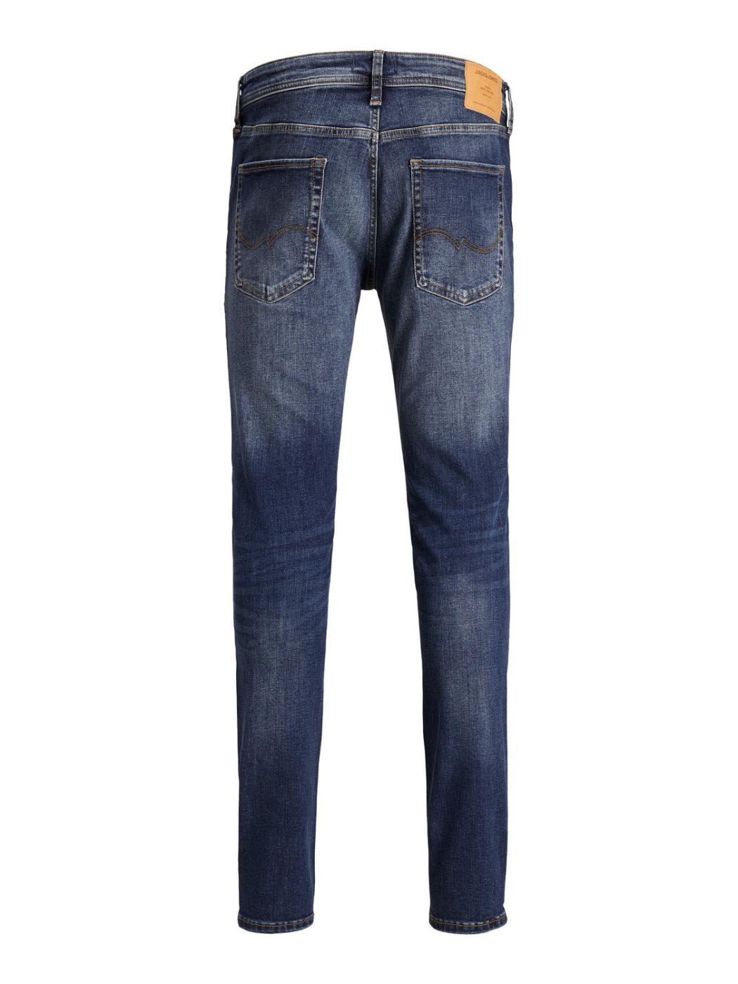 Pantalón vaquero Jack/df01Jones Liam azul skinny de hombre