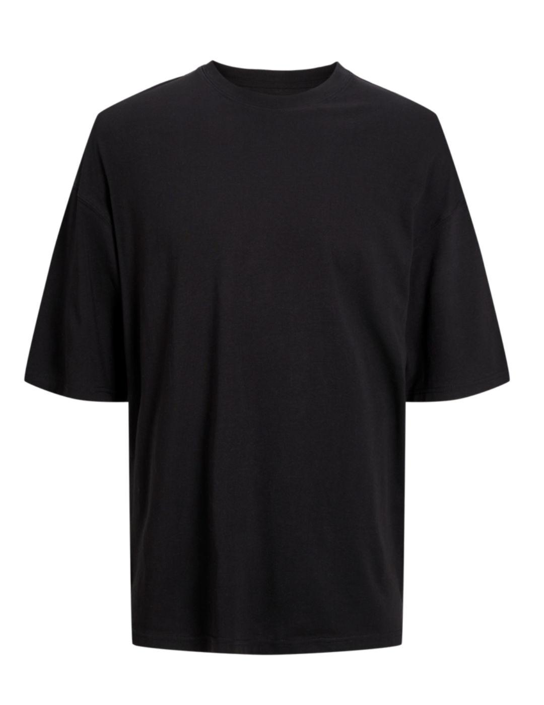Camiseta Jack&Jones Charge negro manga corta para hombre
