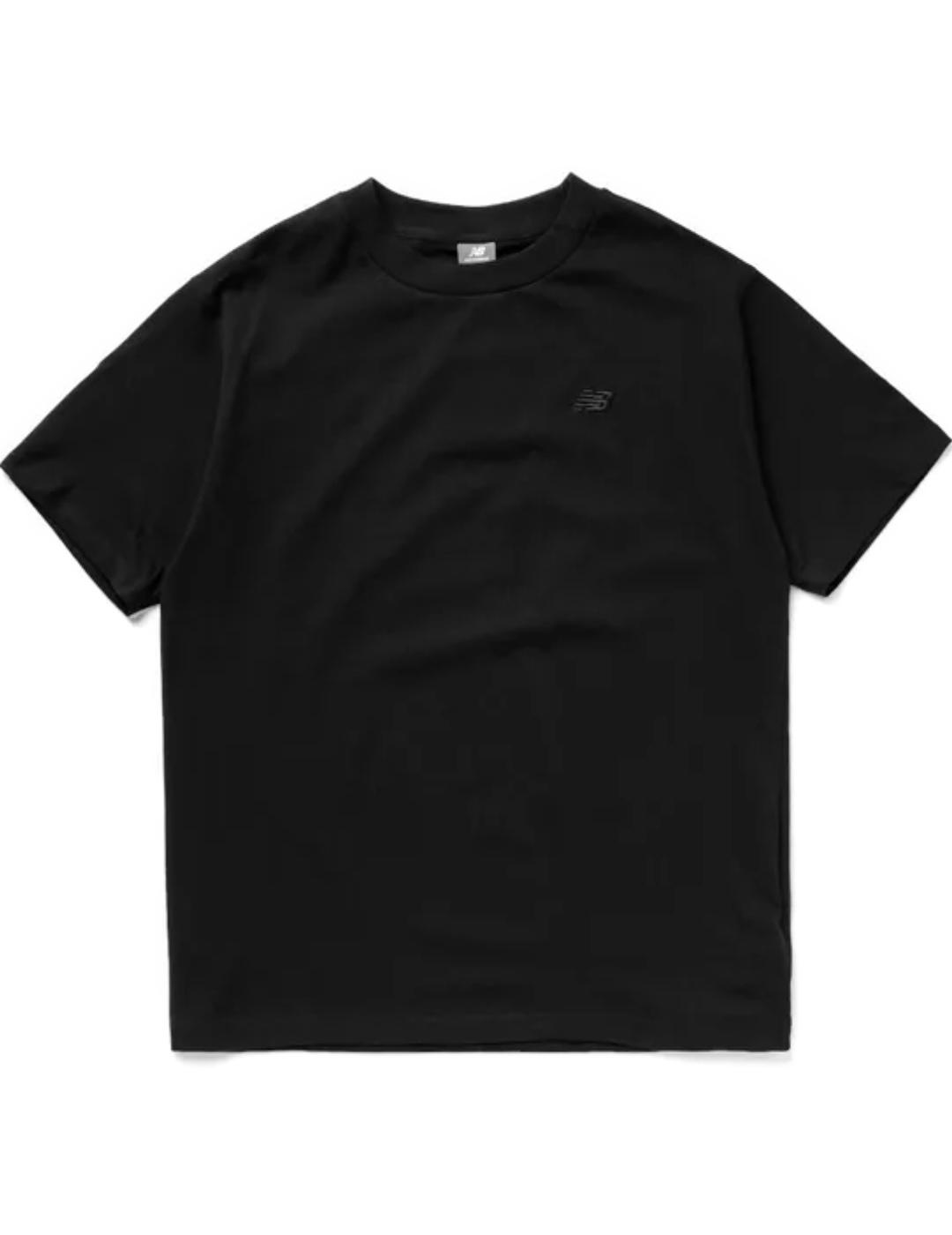 Camiseta New Balance negra para hombre-Sf6g