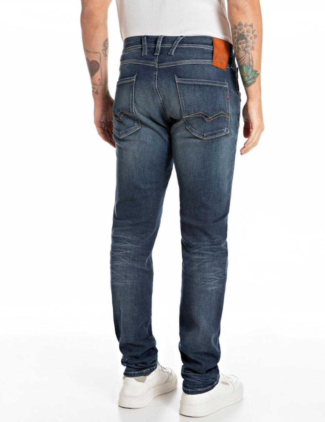 Vaquero Ambass marino para hombre-&