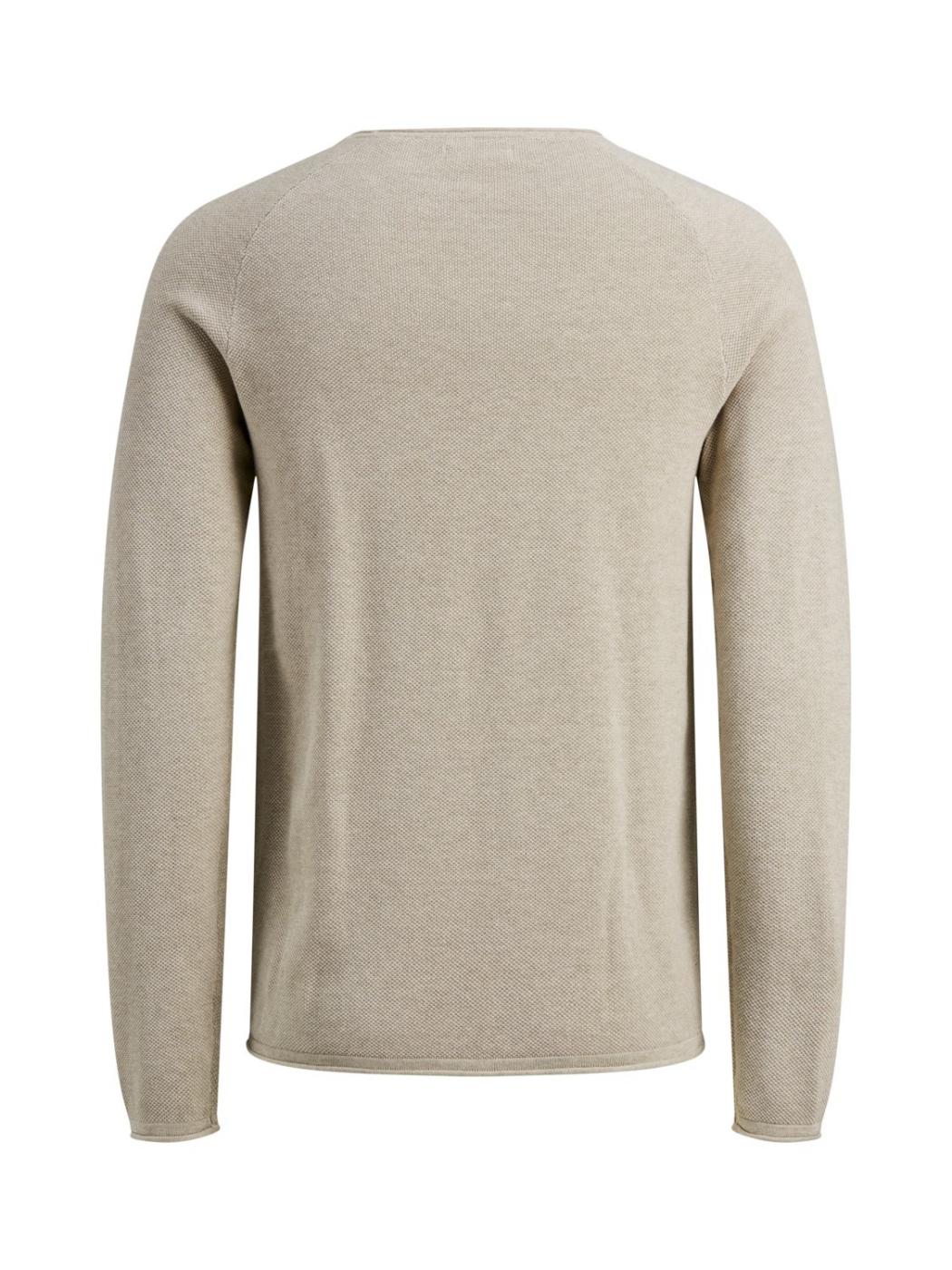 JJEHILL KNIT CREW OATMEAL-W