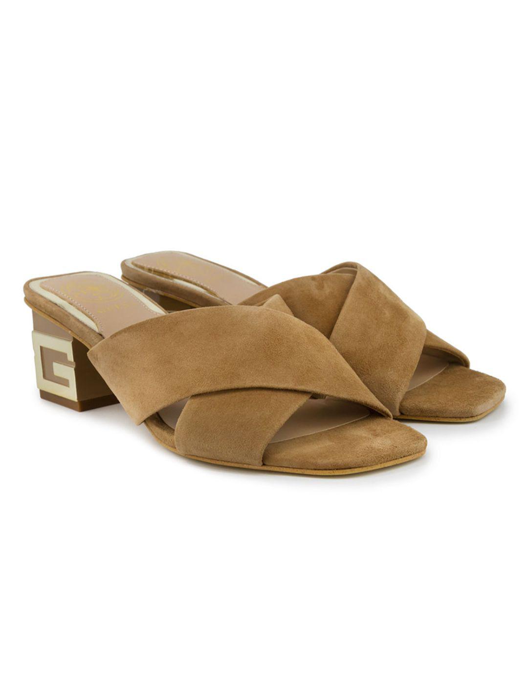 MADRA/SANDALO SUEDE TAUPE-W