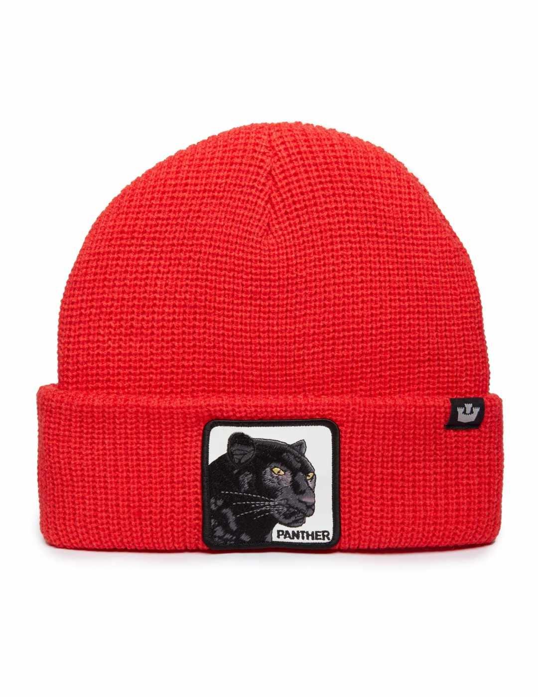 Gorro Goorin Bros Panther rojo de lana unisex