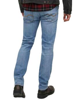 Pantalón vaquero Jack/df01Jones Tim azul straight para hombre