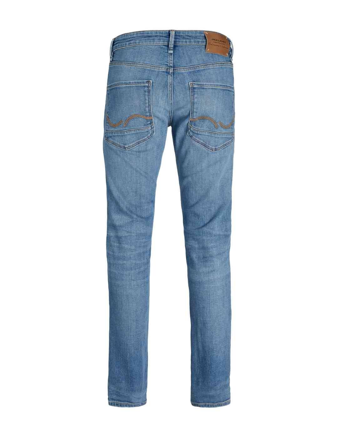Pantalón vaquero Jack/df01Jones Tim azul straight para hombre