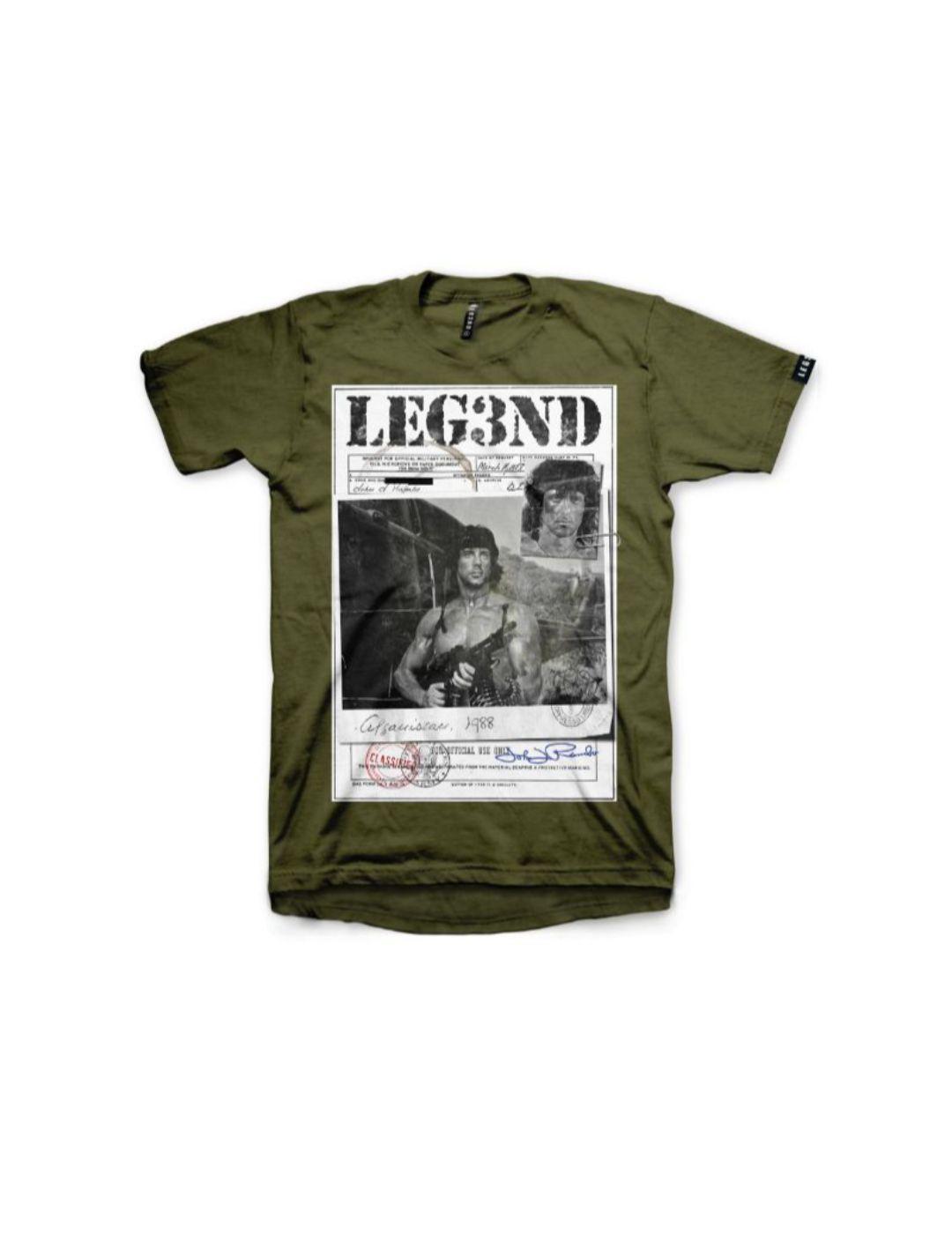 Camiseta LEG3ND-RAMBO-W