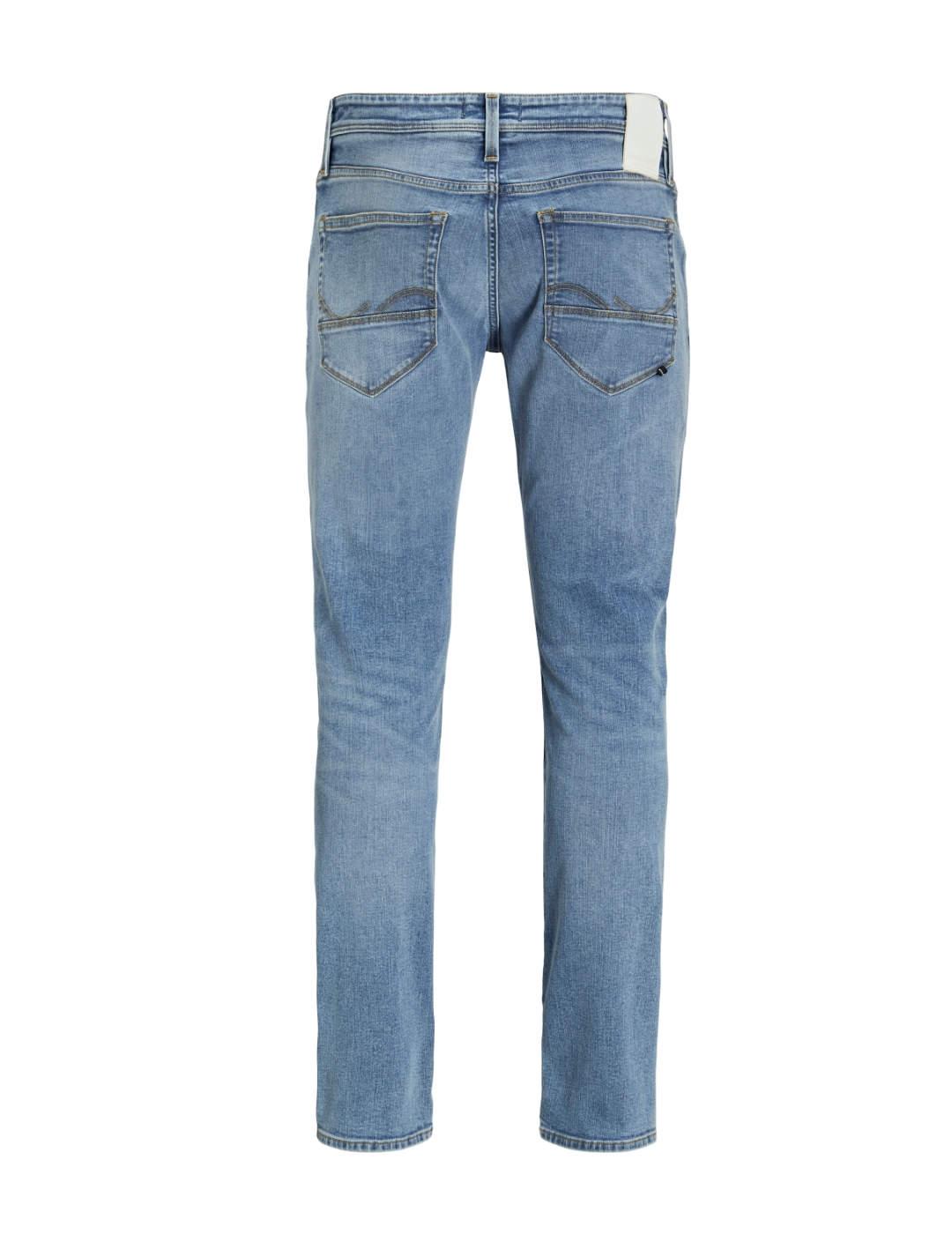 Pantalón vaquero Jack&Jones Glenn azul roto para hombre