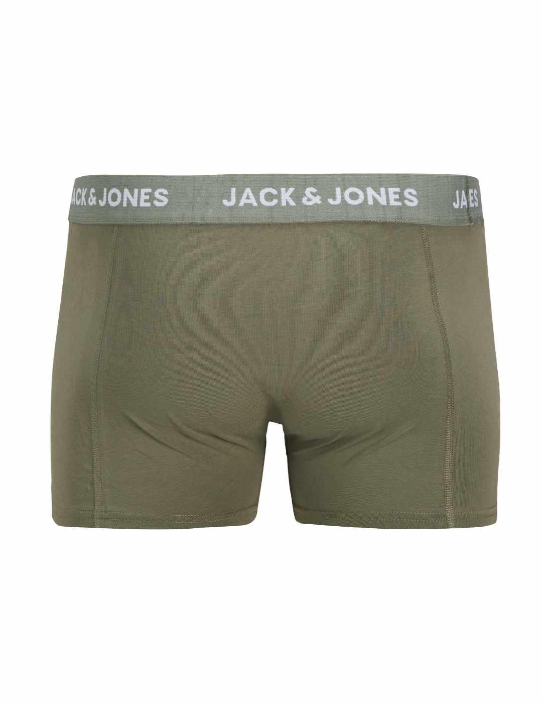 Íntimo Jack&Jones Rob pack de 3 multicolor trunk para hombre