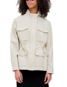Chaqueta militar JJXX Anna blanco roto regular para mujer
