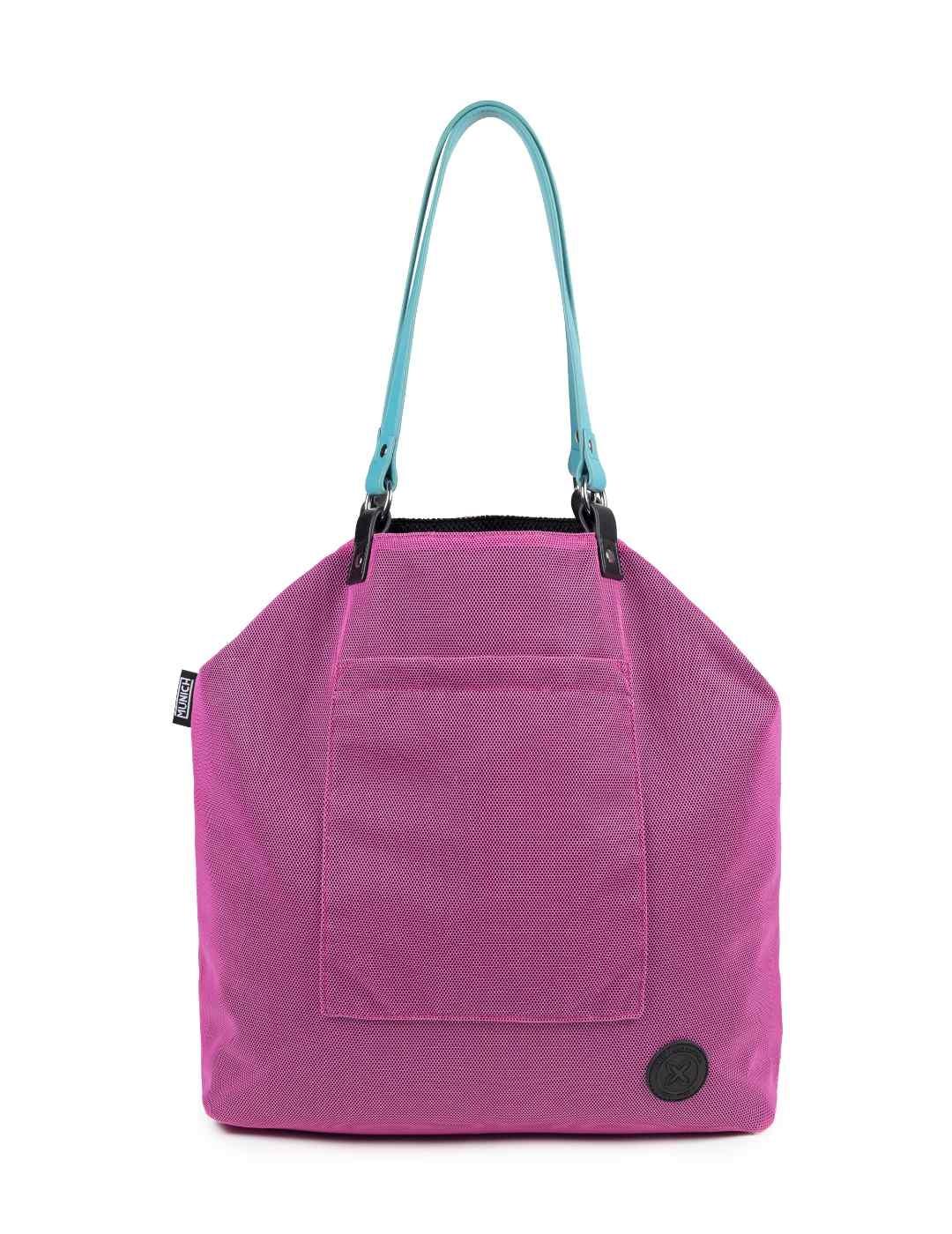Bolsa Munich tote reversible negro y rosa para mujer