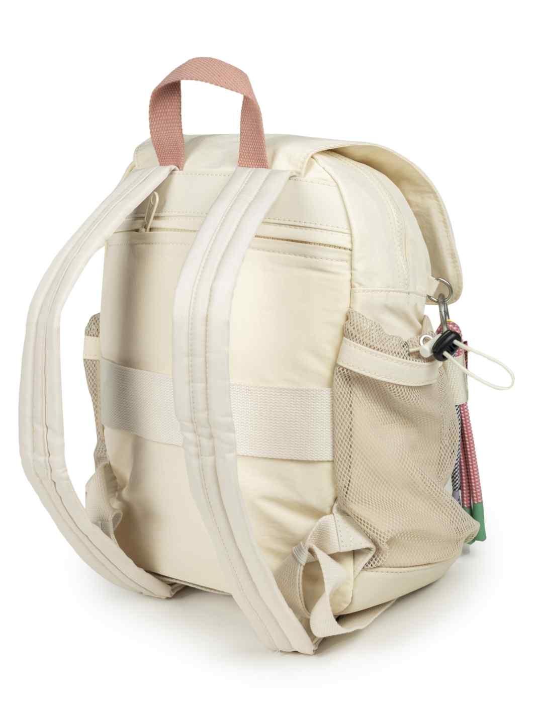 Mochila Munich Recycled crema multibolsillos unisex
