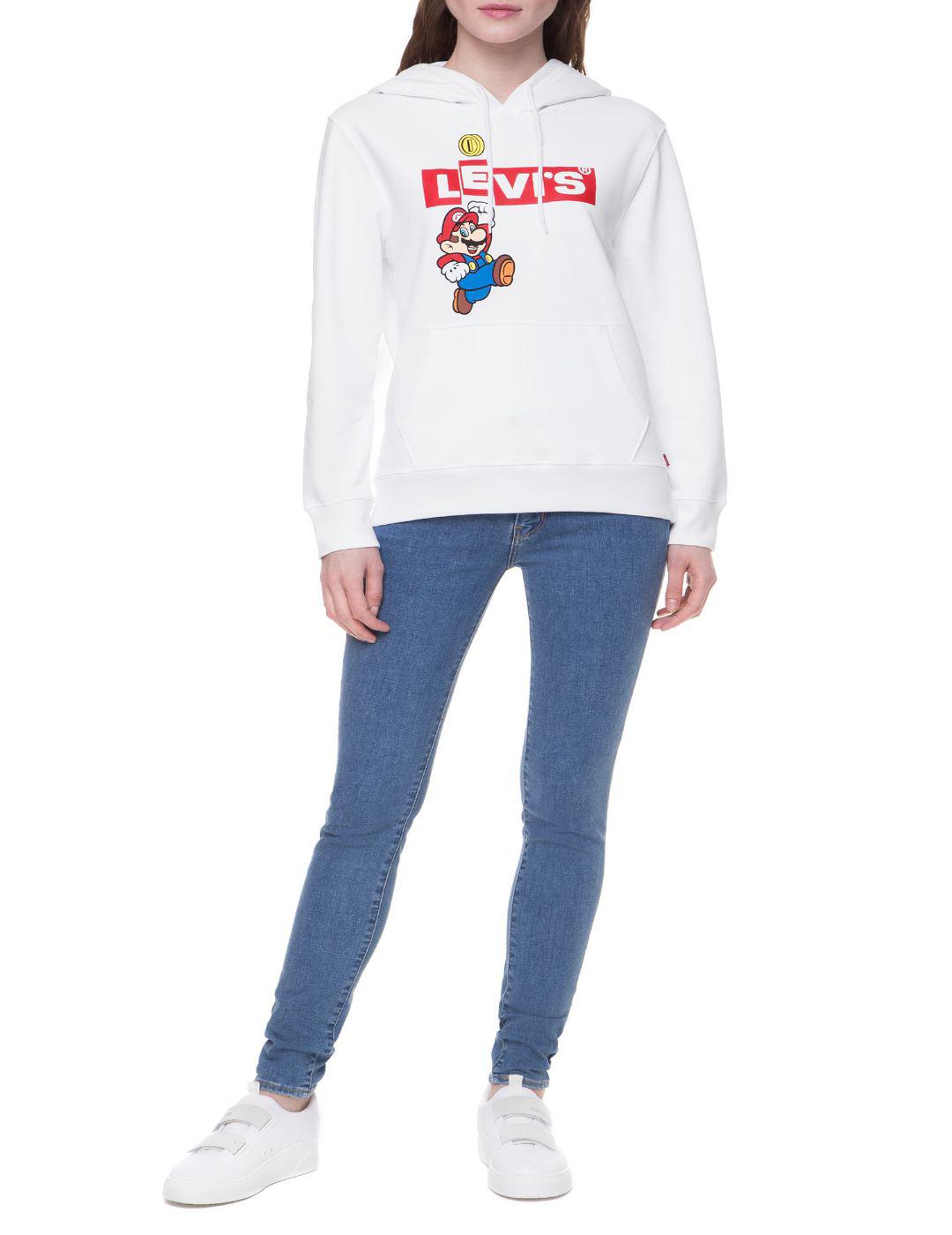 GRAPHIC PO HOODIE B MARIO BOXTAB -W