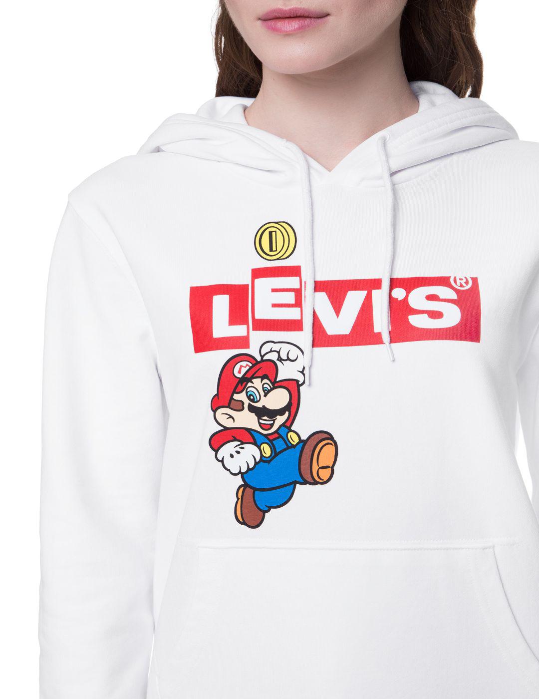 GRAPHIC PO HOODIE B MARIO BOXTAB -W