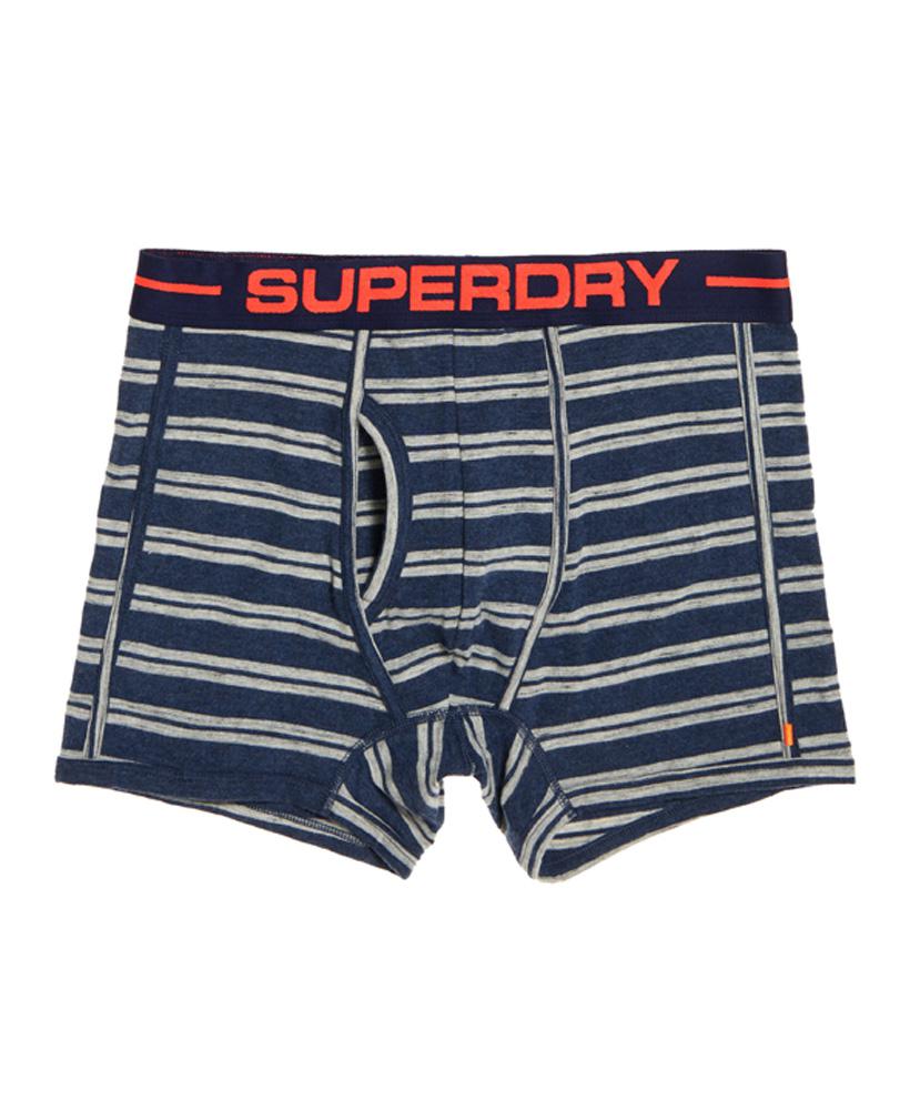 SPORT BOXER DOUBLE PACK NAVY MAR-W