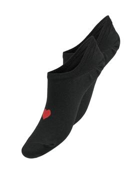 Calcetines bajos Only Elisa pack2 negro para mujer