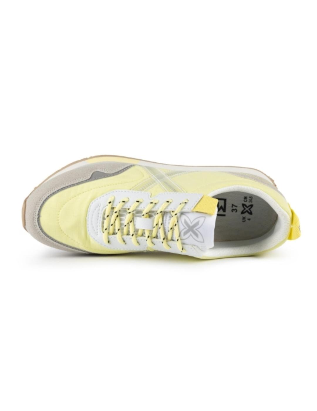 Zapatillas deportivas Munich Next 12 amarillo para mujer