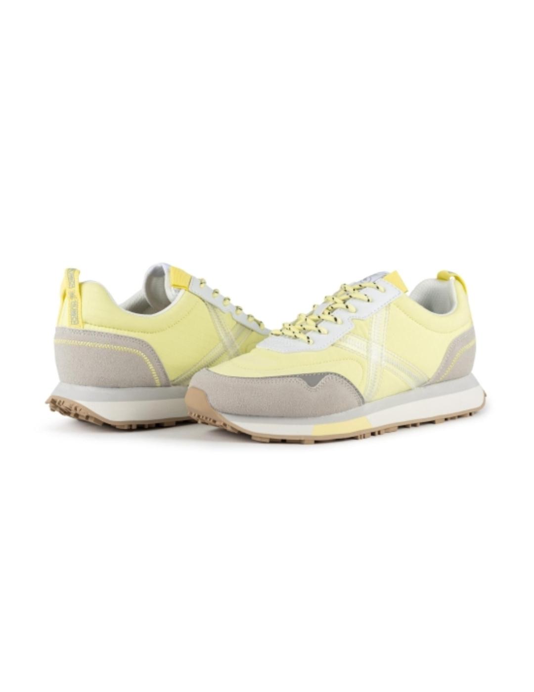 Zapatillas deportivas Munich Next 12 amarillo para mujer