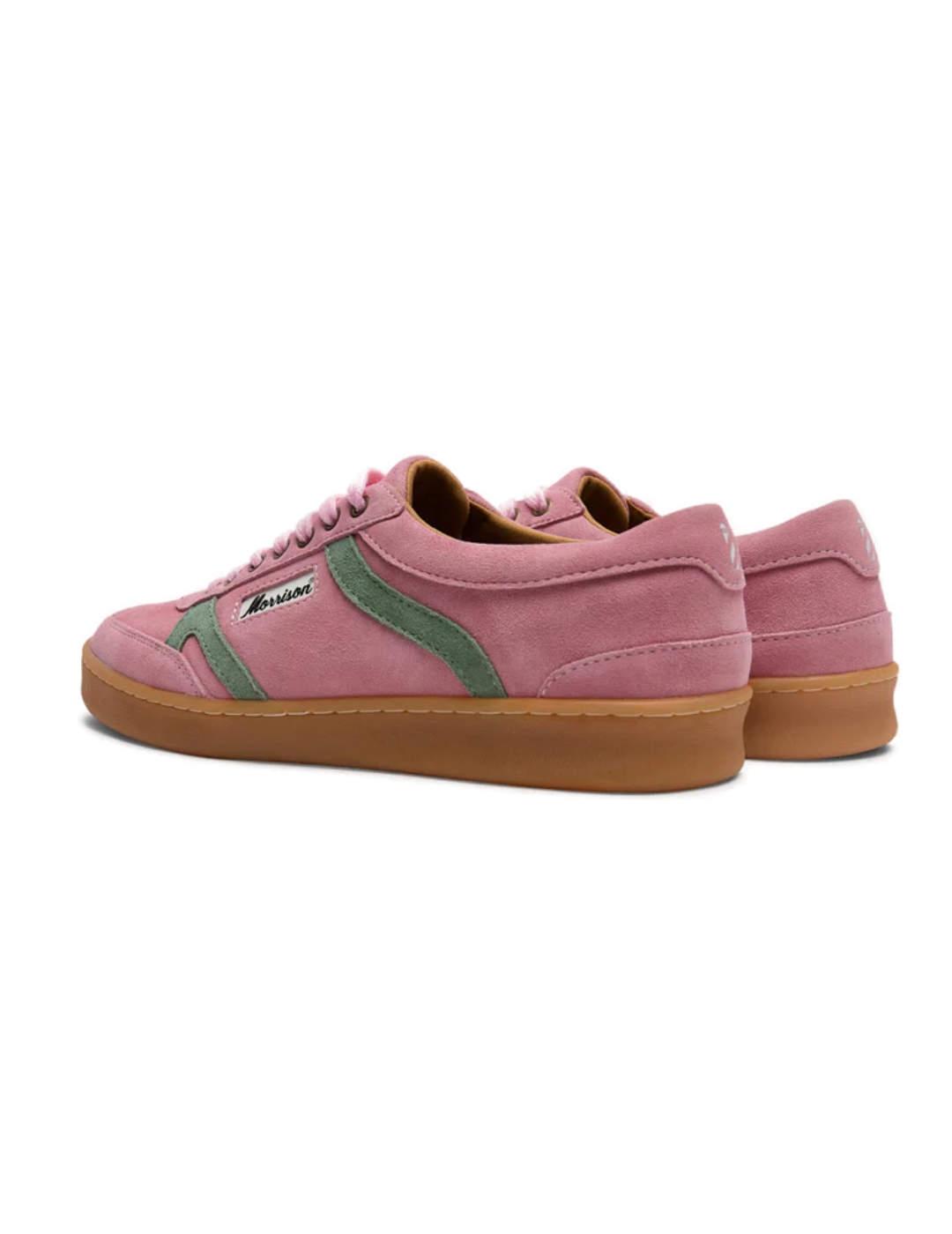 Zapatillas deportivas Morrison Madison rosa y verde unisex