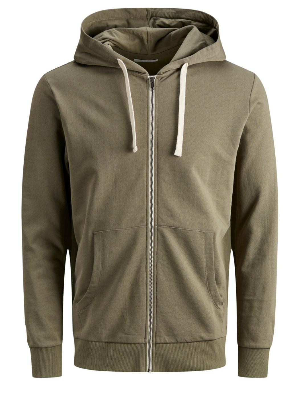 JJEHOLMEN SWEAT ZIP HOOD NOOS DUSKY-W