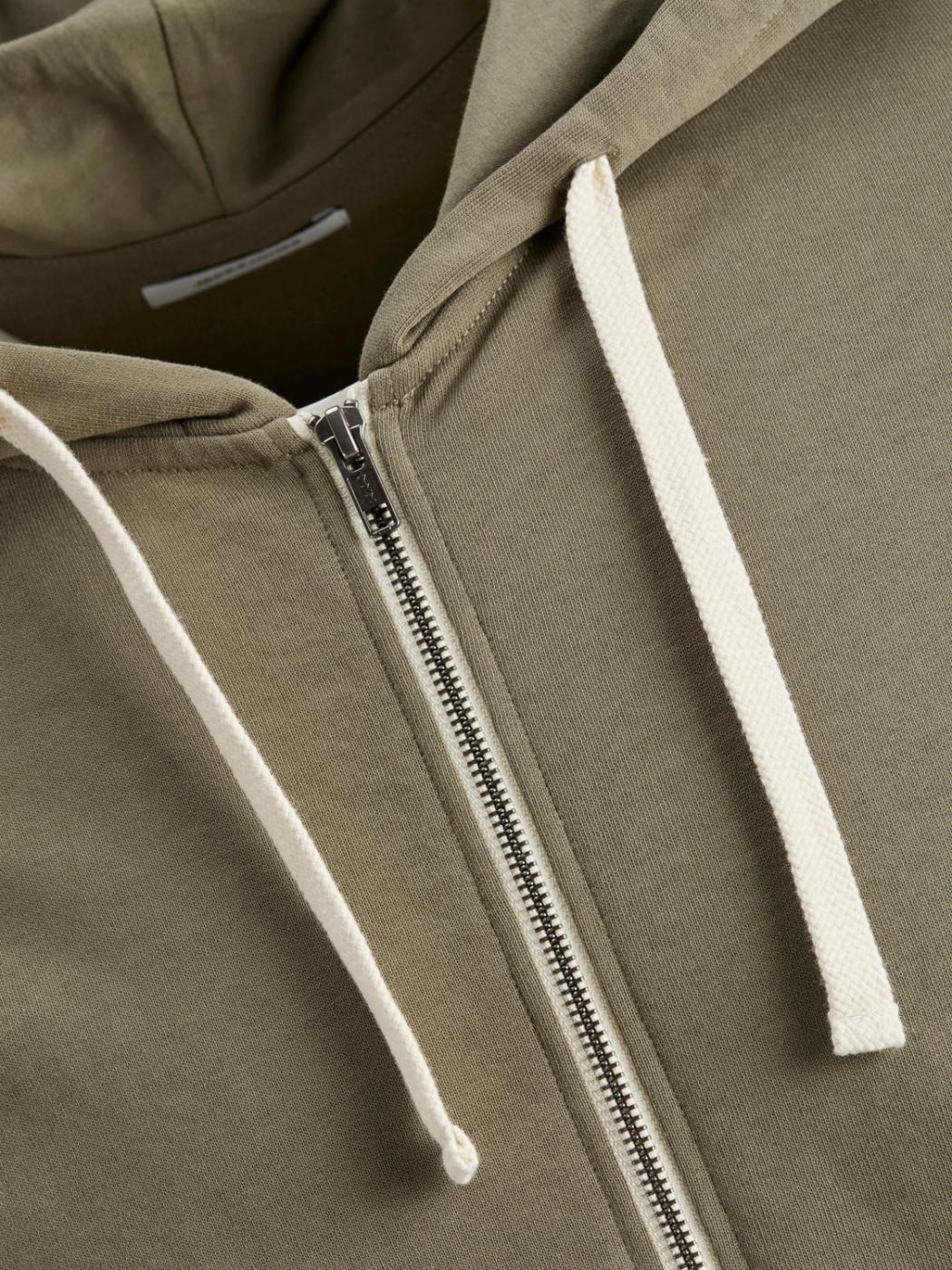 JJEHOLMEN SWEAT ZIP HOOD NOOS DUSKY-W