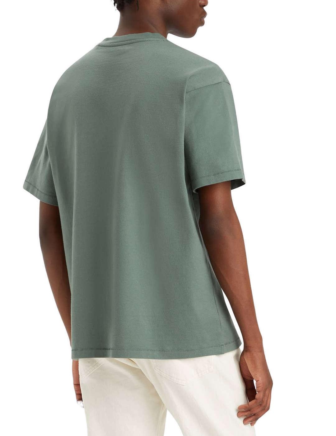 Camiseta Levi´s vintage verde manga corta para hombre