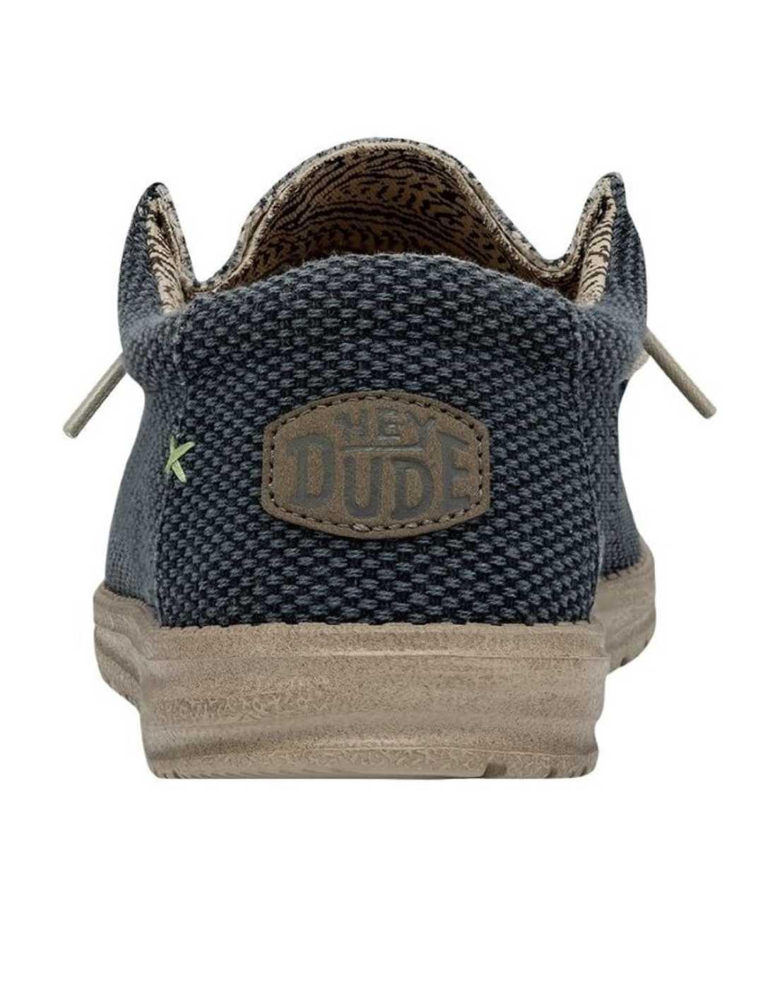 Mocasín Heydude Wally azul noche jasepado para hombre