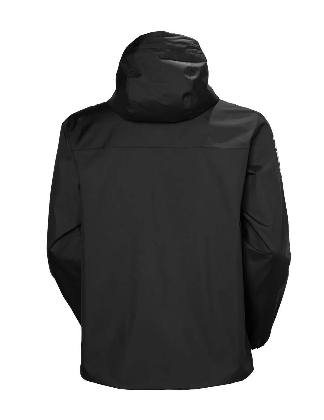 Chaqueta Helly Hansen Ervik negro impermeable para hombre