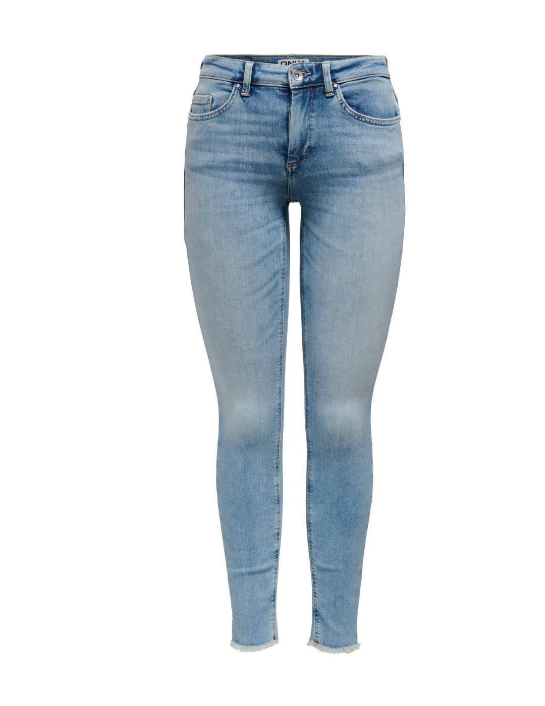 Pantalón vaquero Only Blush azul claro para mujer