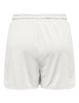 Short Only Hannah blanco regular para mujer
