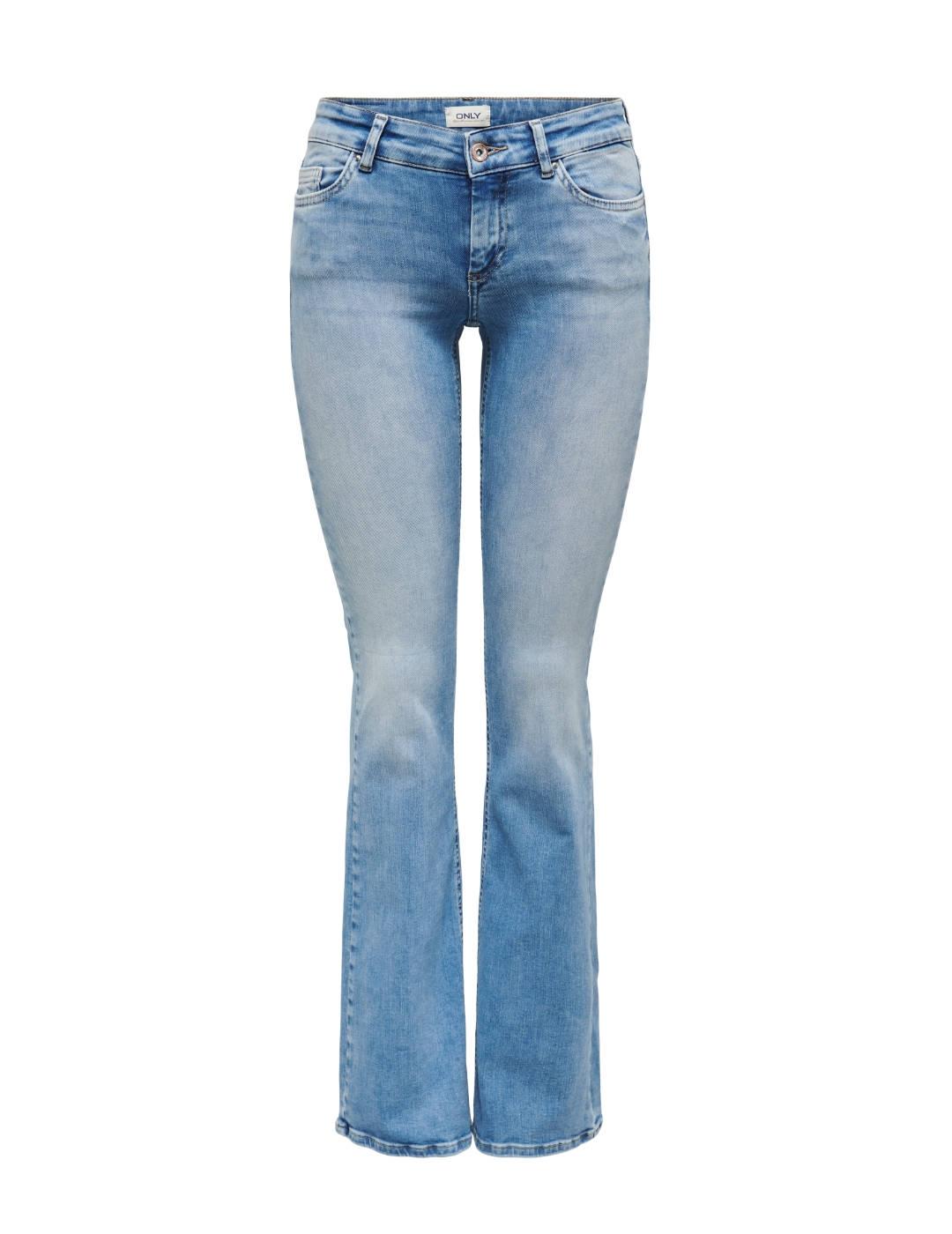 Pantalón vaquero Only Blush azul claro para mujer