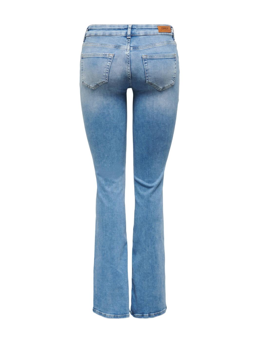 Pantalón vaquero Only Blush azul claro para mujer