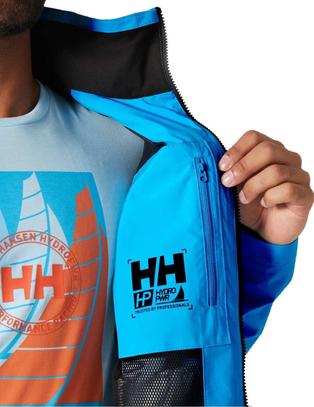 Chaqueta Helly Hansen Racing azulón para hombre