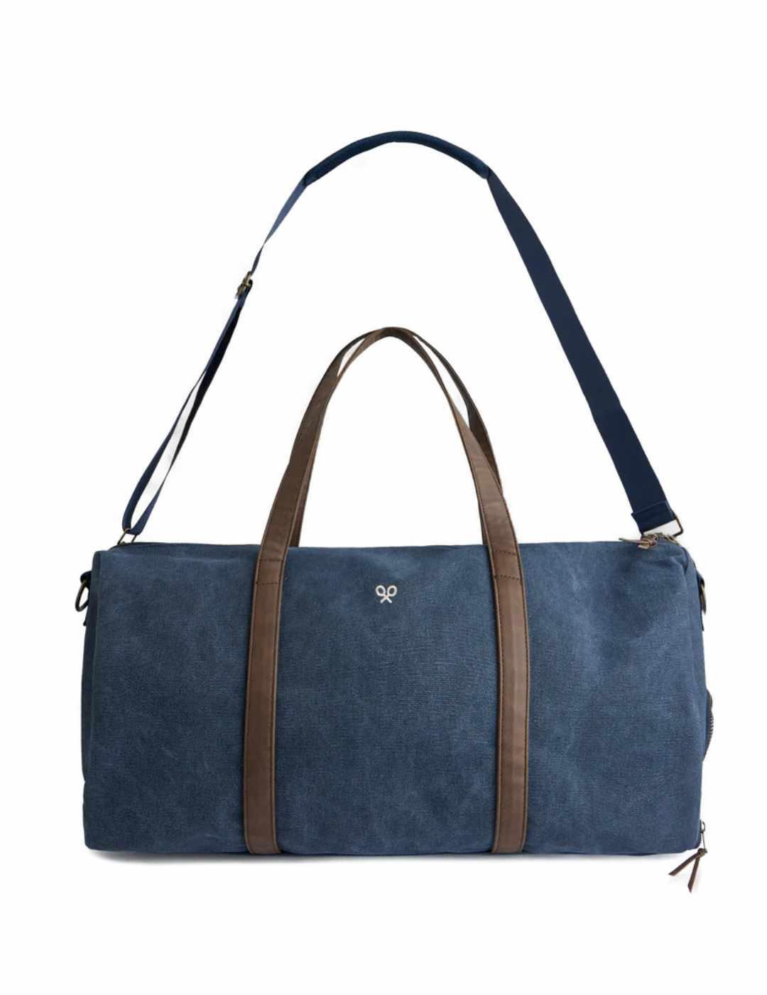 Bolsa Silbon de viaje clásica azul marino para hombre